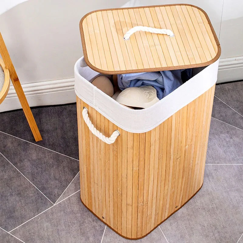 Bamboo Laundry Basket - Image 3