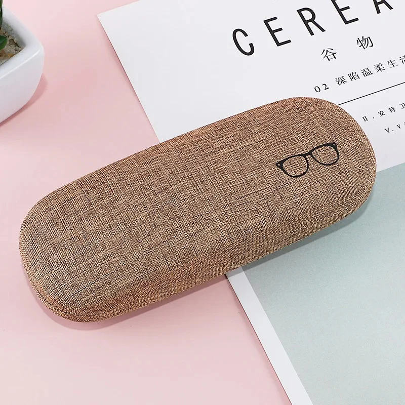 Textured Fabric Eyeglass Case - Image 5