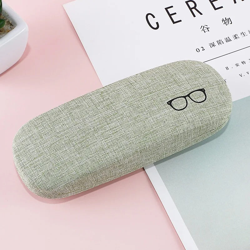 Textured Fabric Eyeglass Case - Image 8