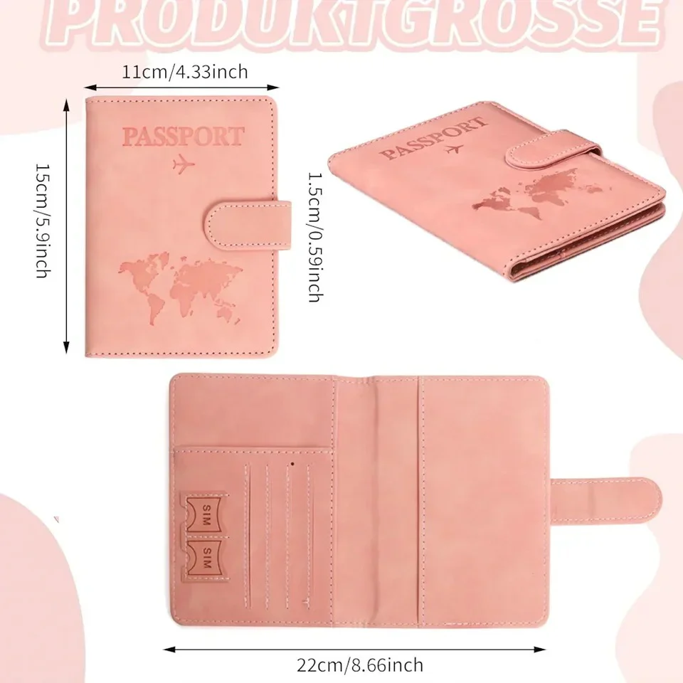 Suede Laser Passport Cover - Image 3
