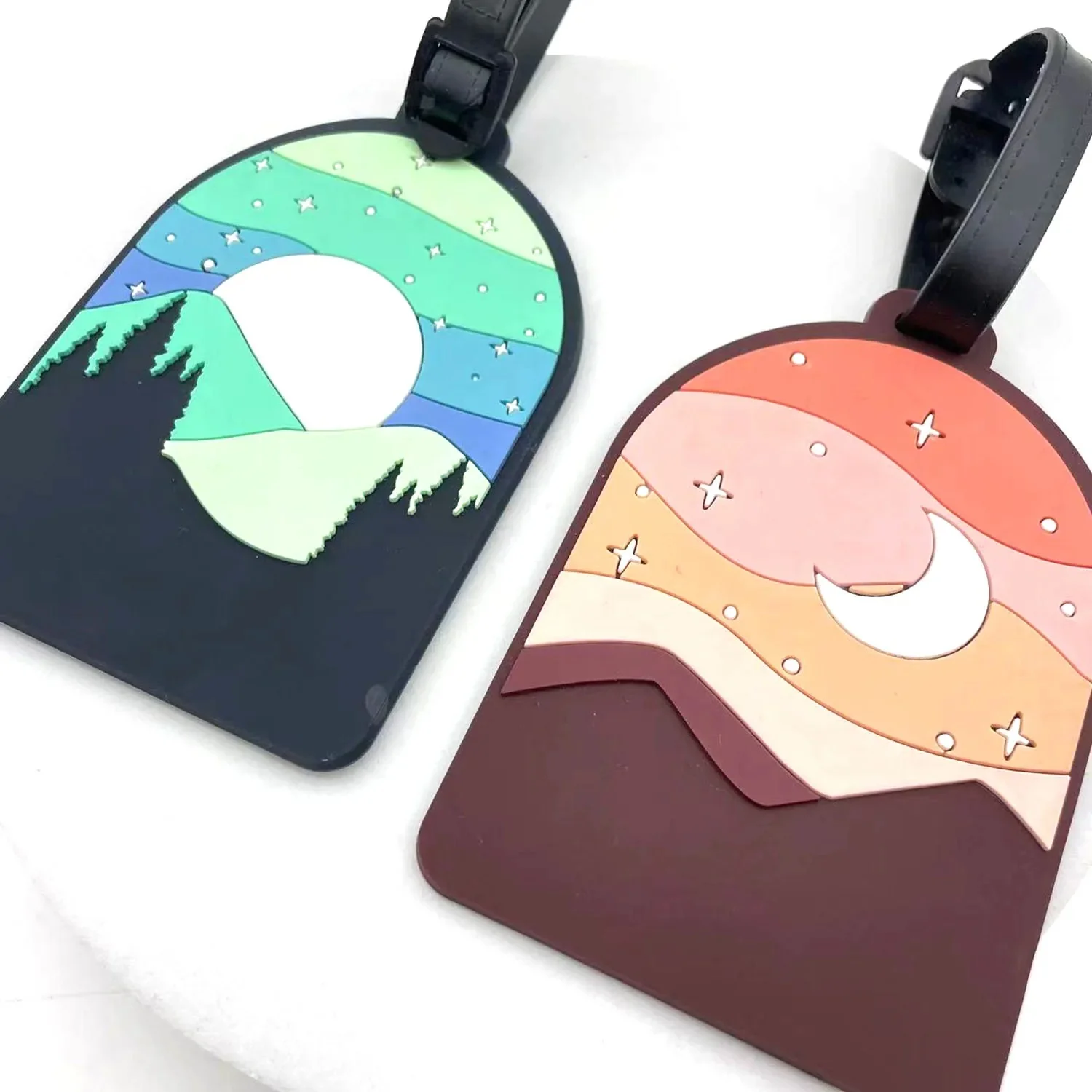 Tropical Silicon Luggage Tag - Image 5