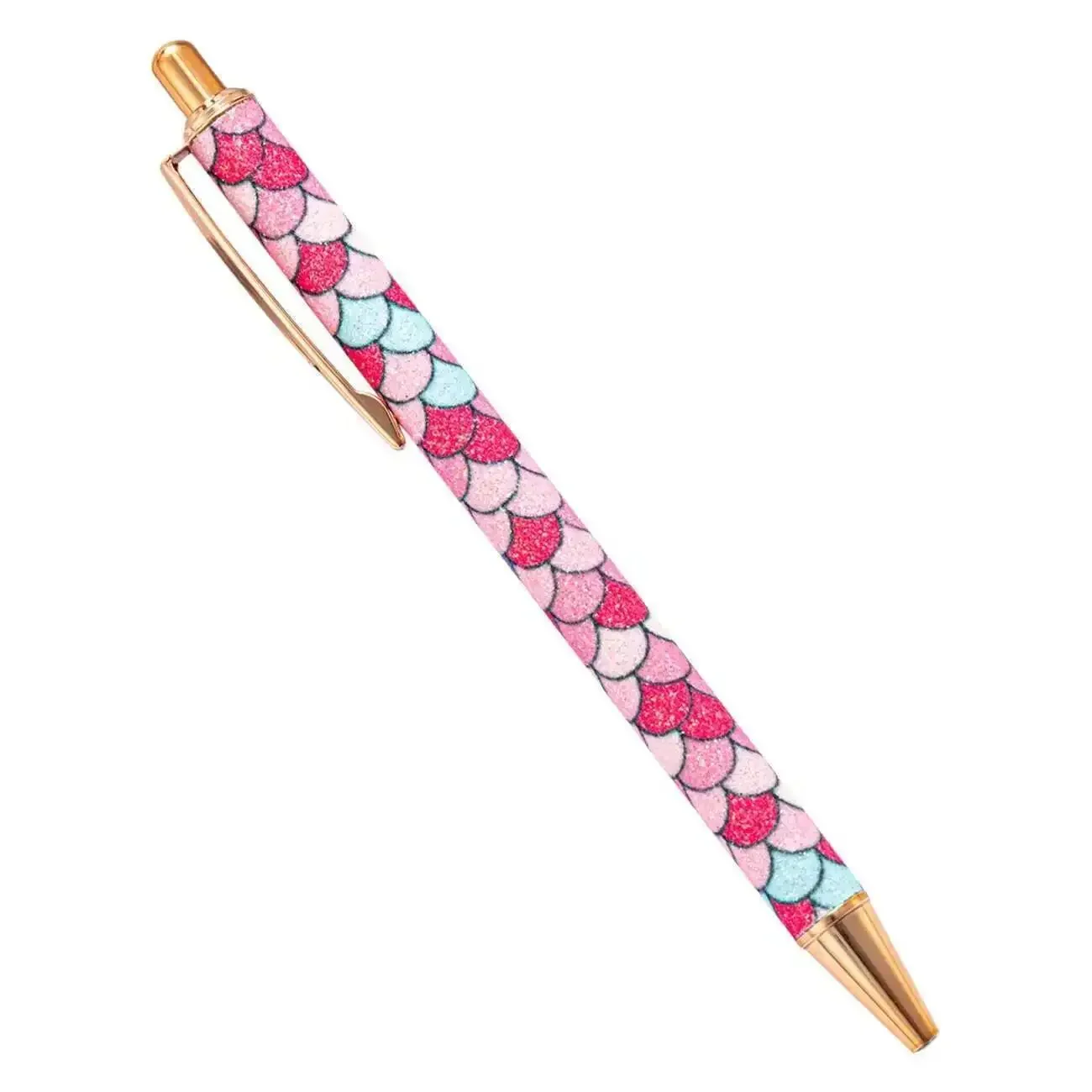 Mermaid Metal Ball Pen with Black Refill Ink - Image 7