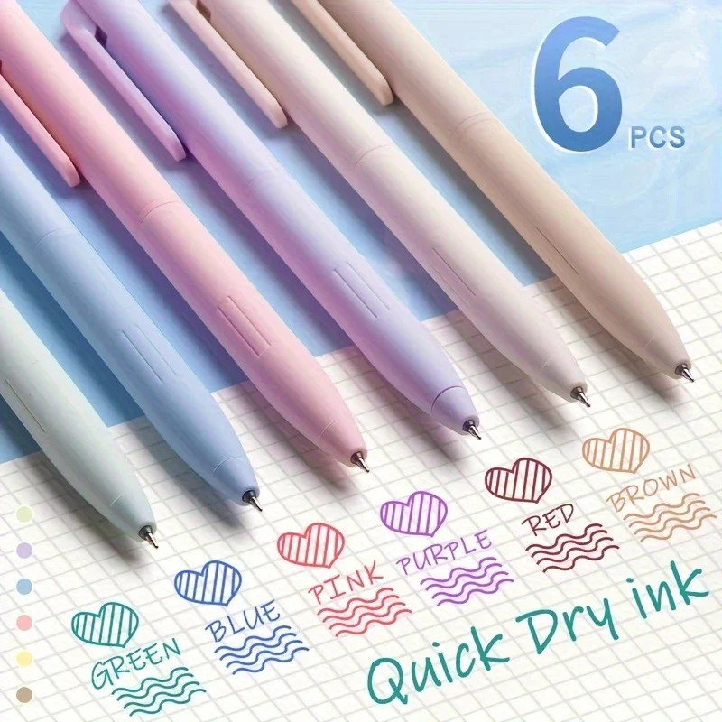 Pastel Color Gel Pen (Set of 6) - Image 6