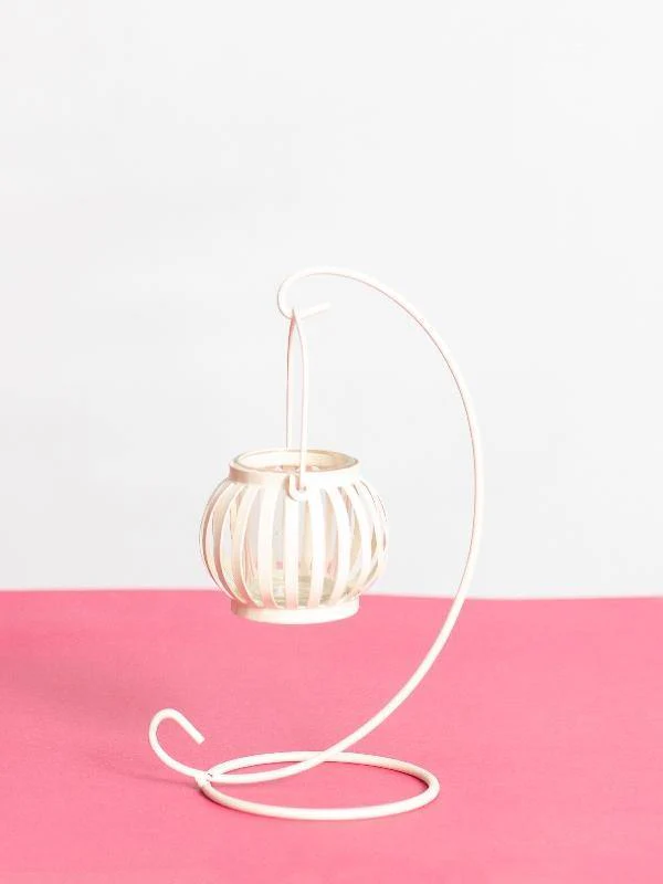 Pumpkin Iron Candle Stand - Image 3
