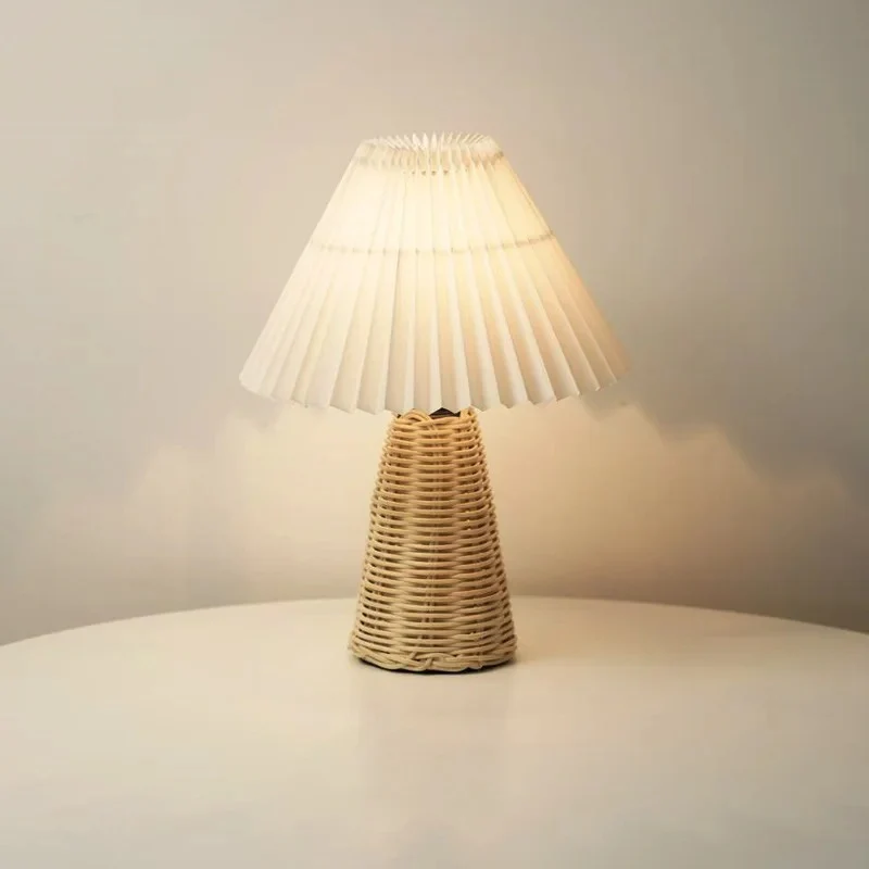 Woven Base LED Table Lamp (USB Powered) - Image 4