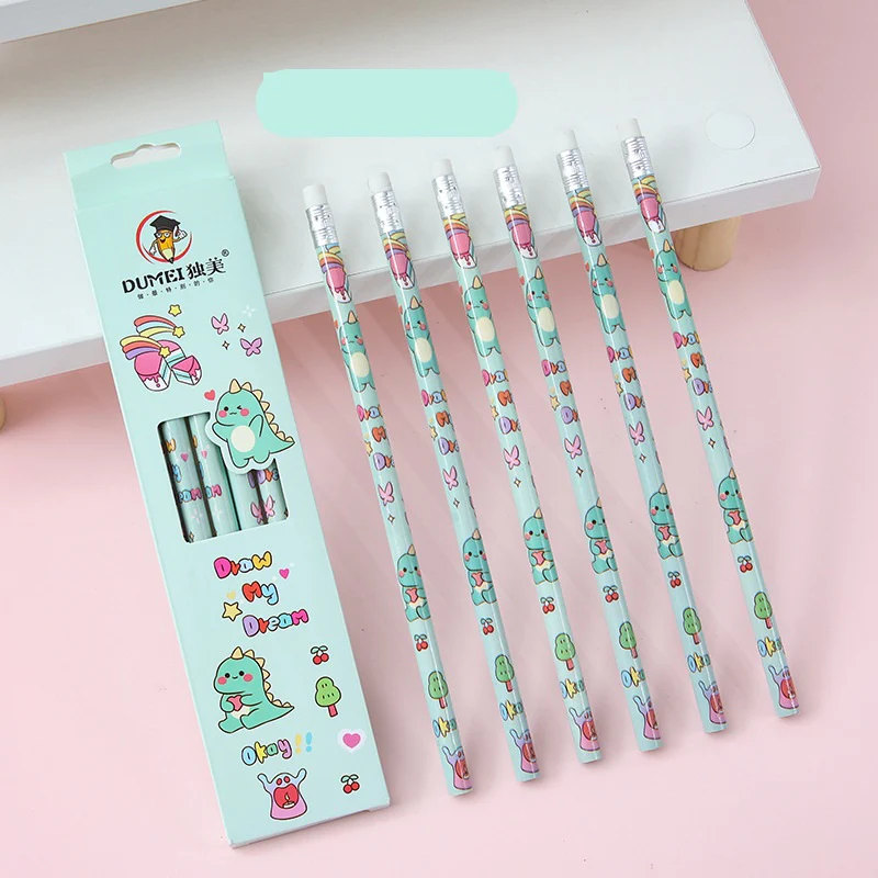 Dunmei Theme 6PCS 2B Pencil Set - Image 3