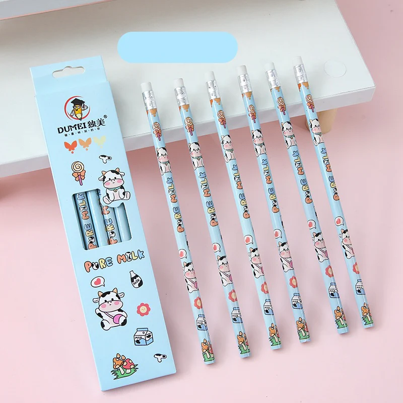 Dunmei Theme 6PCS 2B Pencil Set - Image 4
