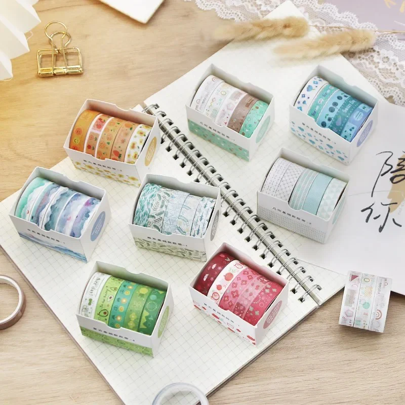 Superstar 5-Roll Decorative Washi Tape Set - Image 2