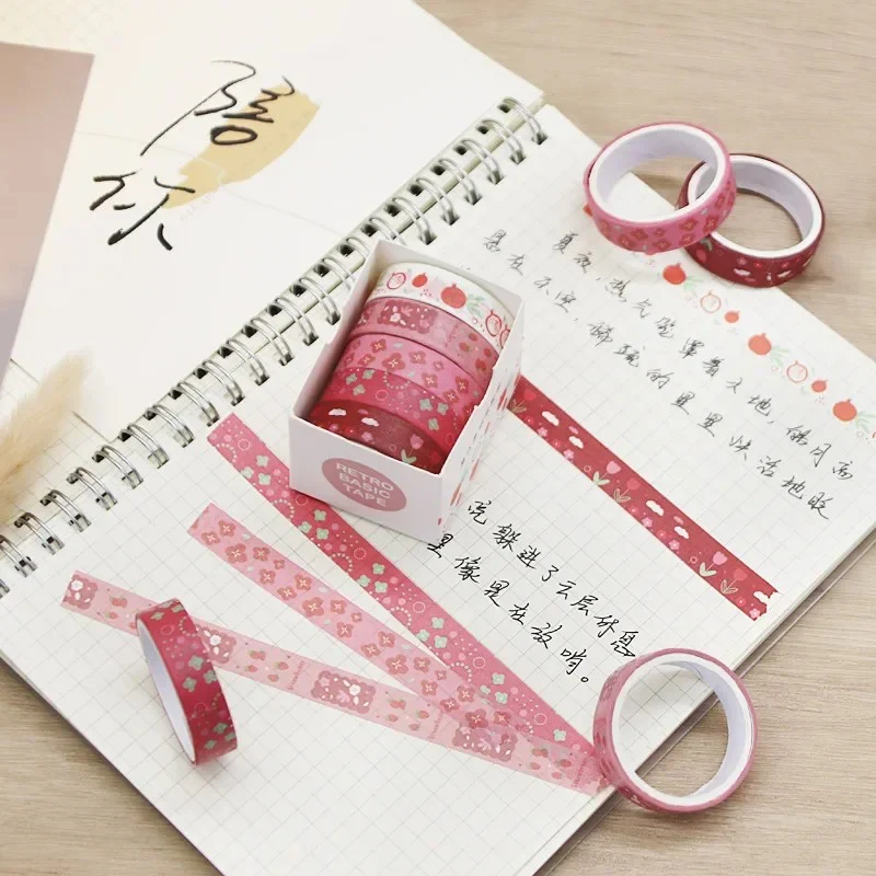 Superstar 5-Roll Decorative Washi Tape Set - Image 5