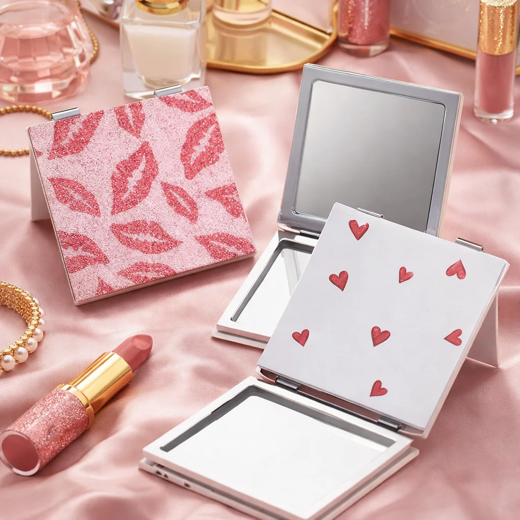 Pocket Mirror with Printed Cover - Image 3