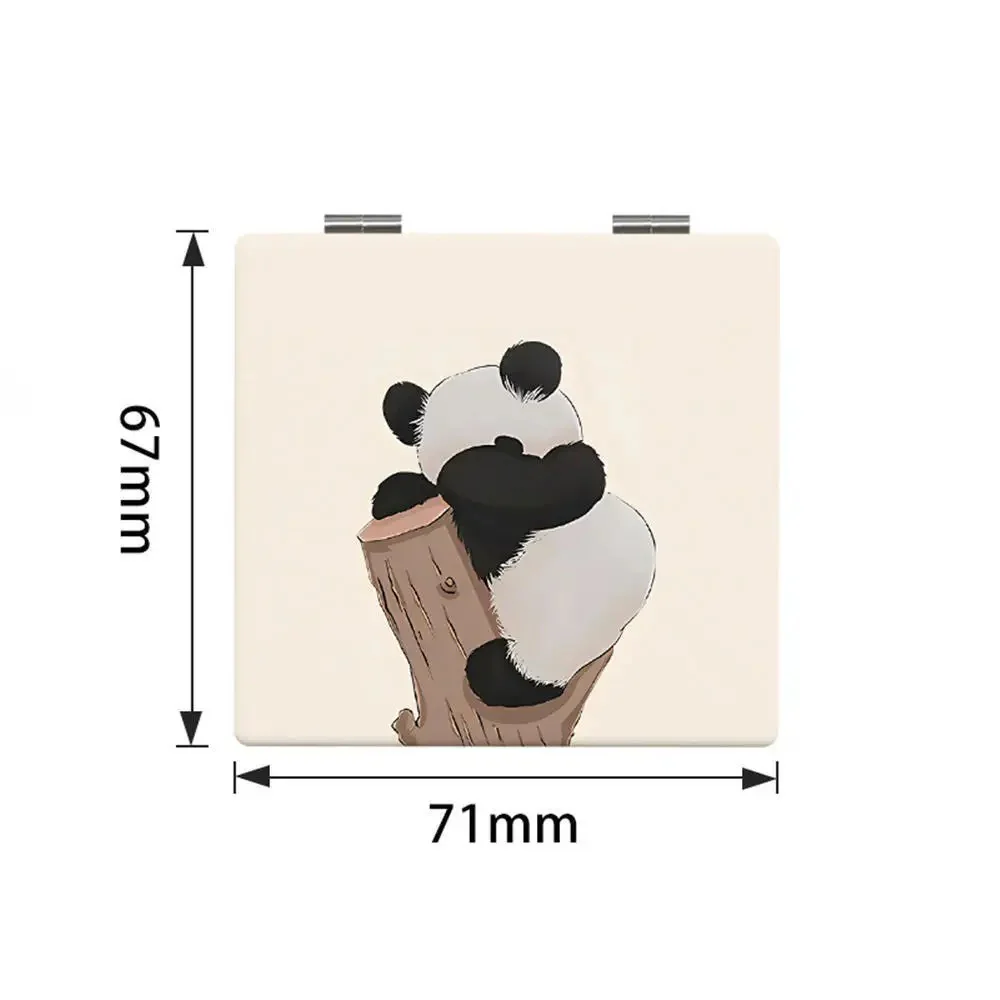 Panda Pocket Mirror with Printed Cover - Image 6