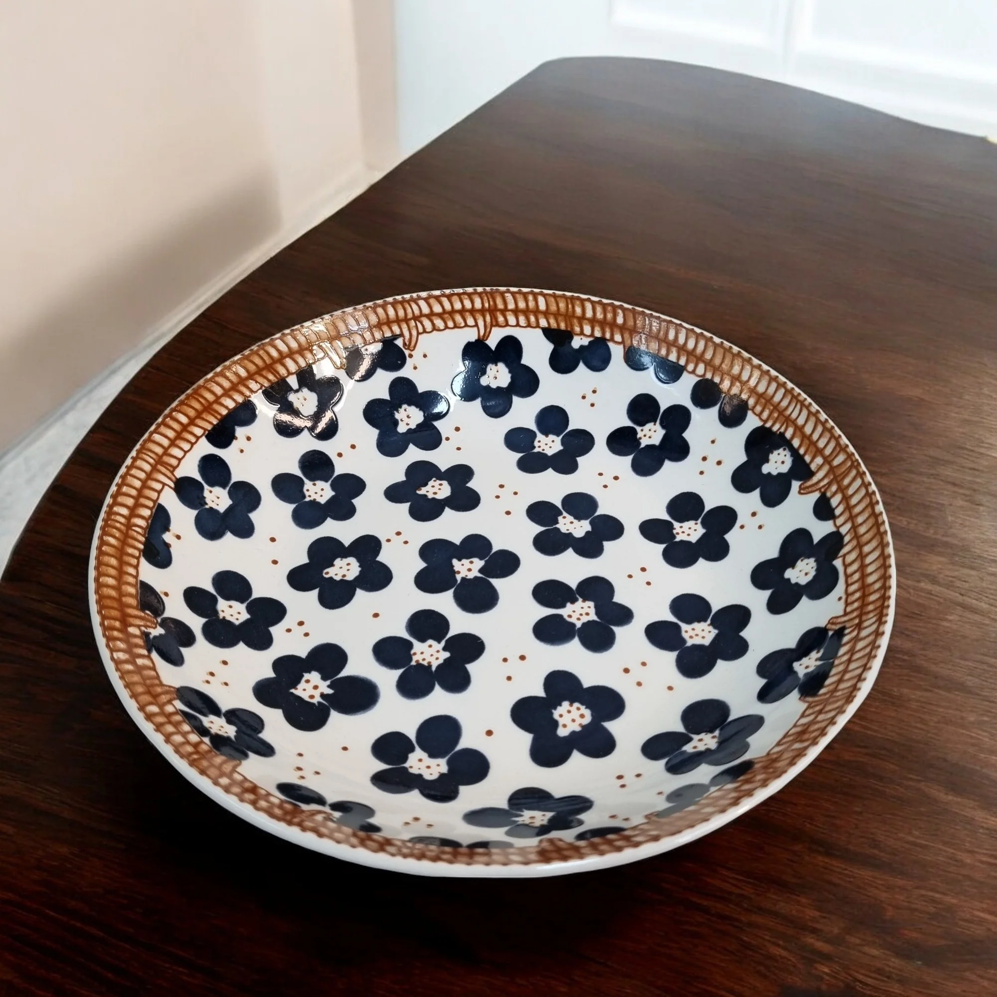 Charming Floral Deep Plate (7 inches) - Image 3