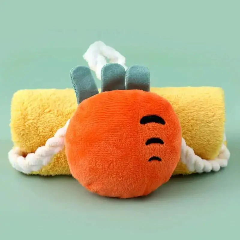Cartoon Plush Hanging Face Towel - Image 5