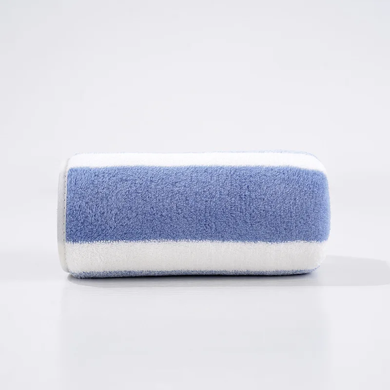 Striped Fleece Face & Hand Towel - Image 3