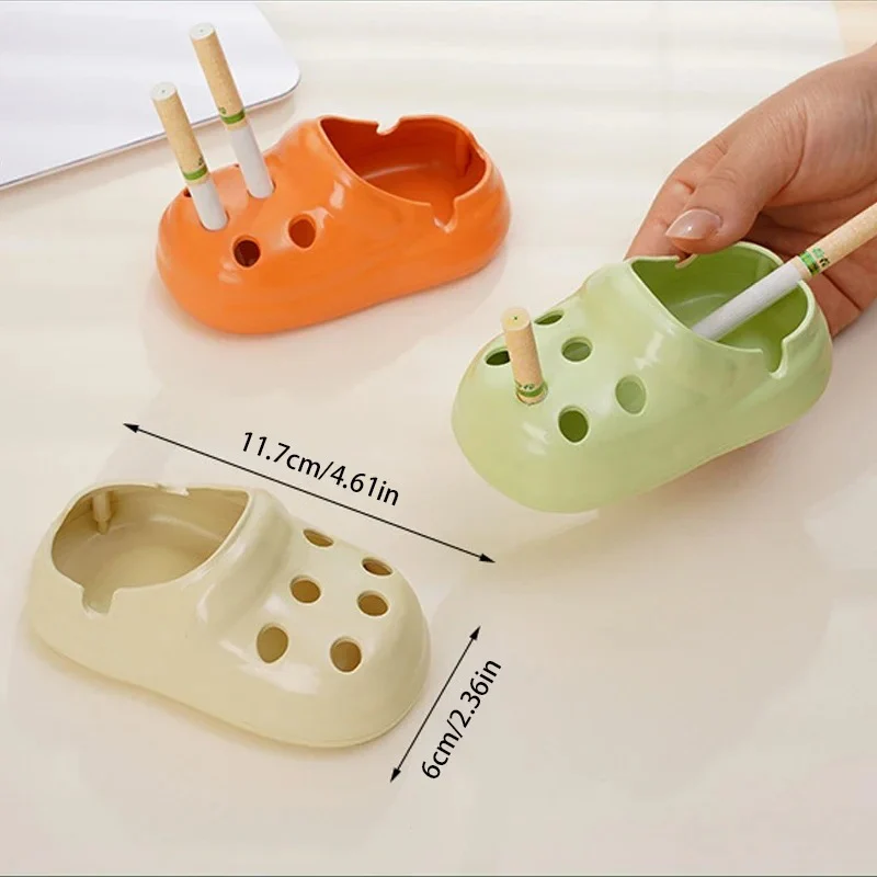 Crocs-Style Ceramic Ashtray - Image 2