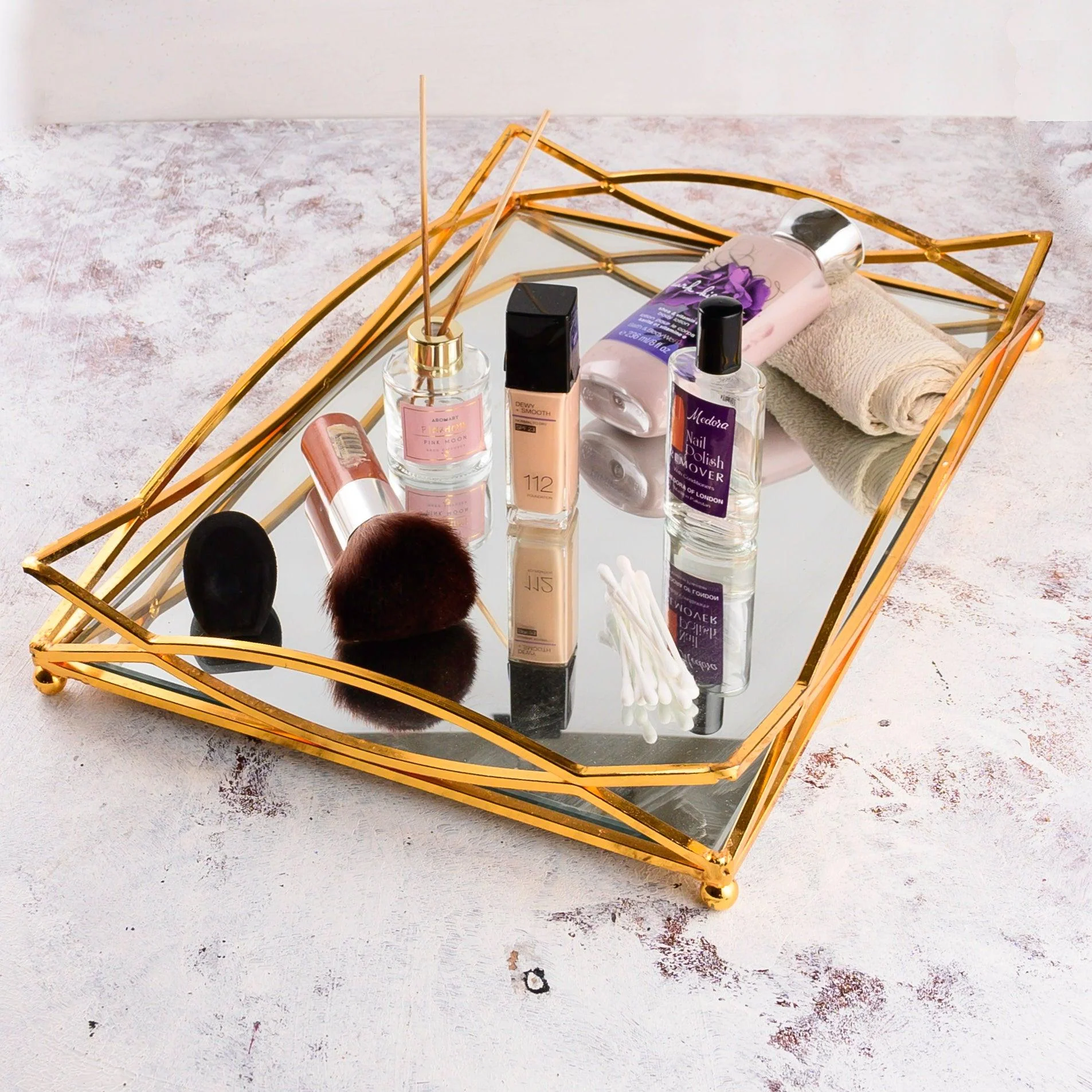 Wavy Mirror Vanity Tray - Image 3