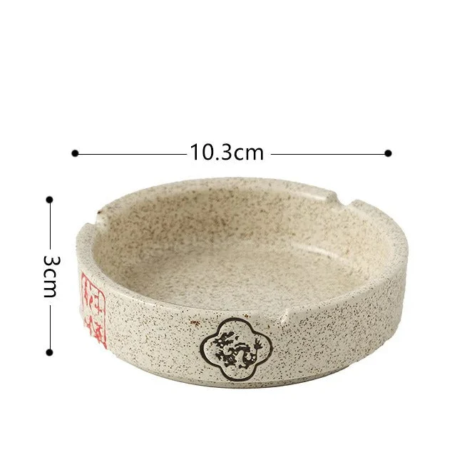 Textured Ceramic Ashtray - Image 4