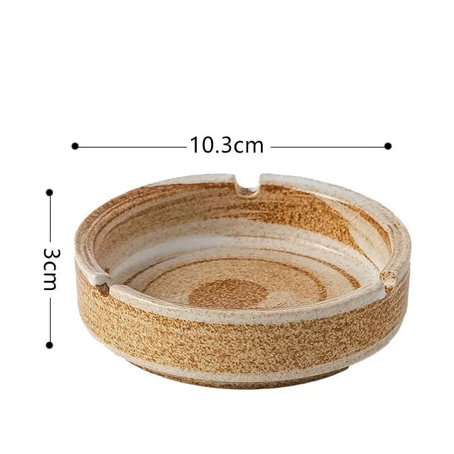 Textured Ceramic Ashtray - Image 5