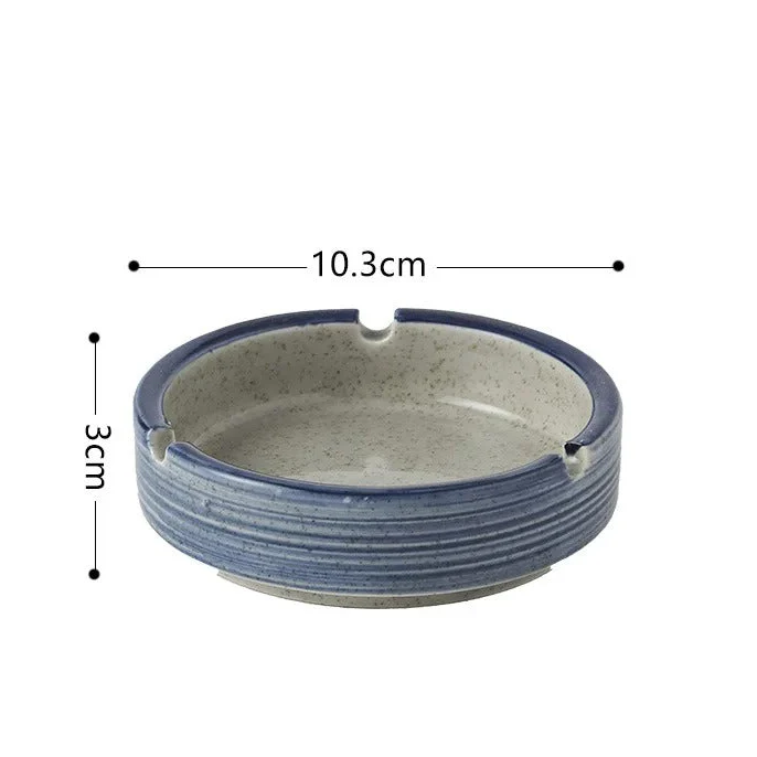 Textured Ceramic Ashtray - Image 6