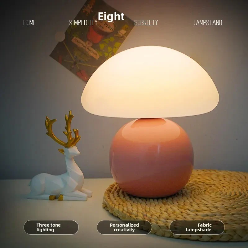 Modern Mushroom LED Table Lamp (USB Powered) - Image 10