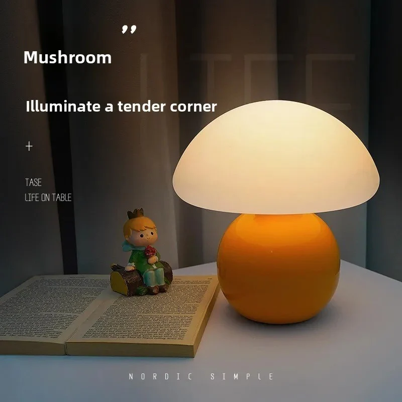 Modern Mushroom LED Table Lamp (USB Powered) - Image 12