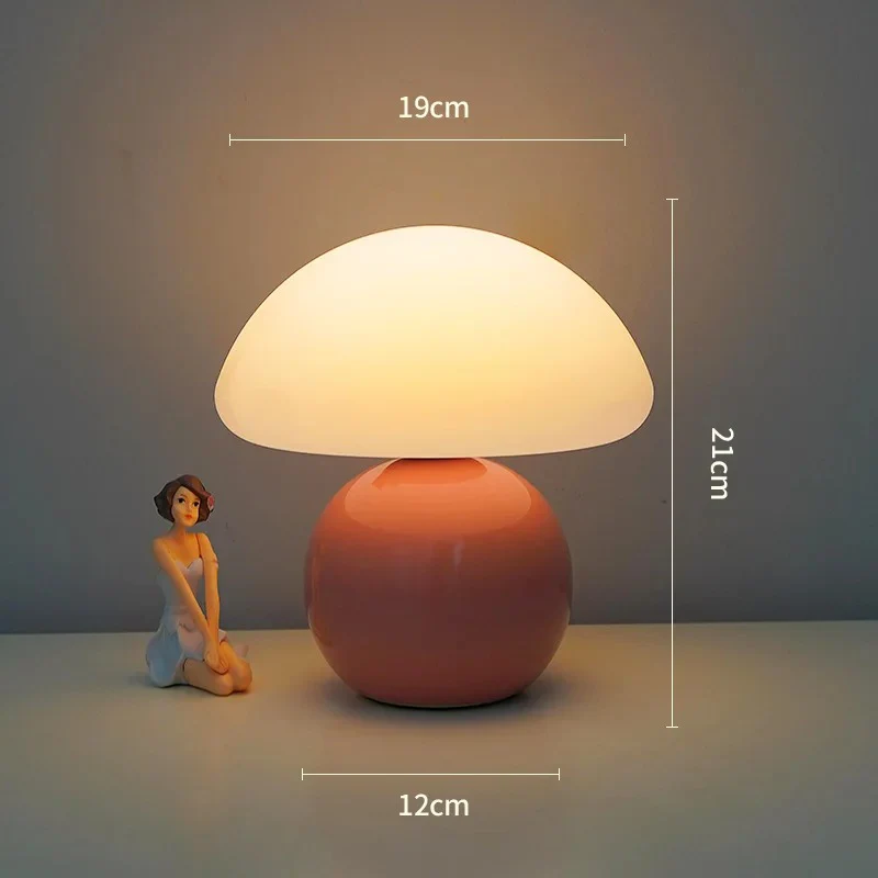 Modern Mushroom LED Table Lamp (USB Powered) - Image 6