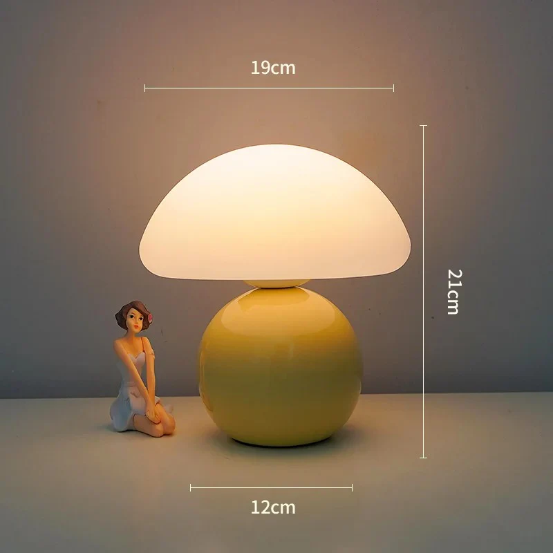Modern Mushroom LED Table Lamp (USB Powered) - Image 7