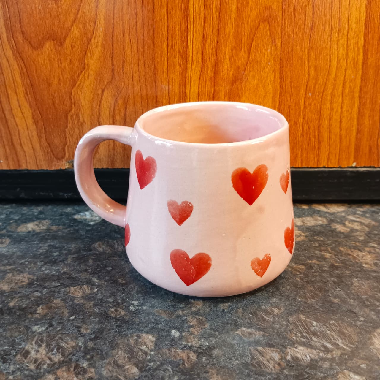 Handmade Ceramic Mug- Valentine - Image 3