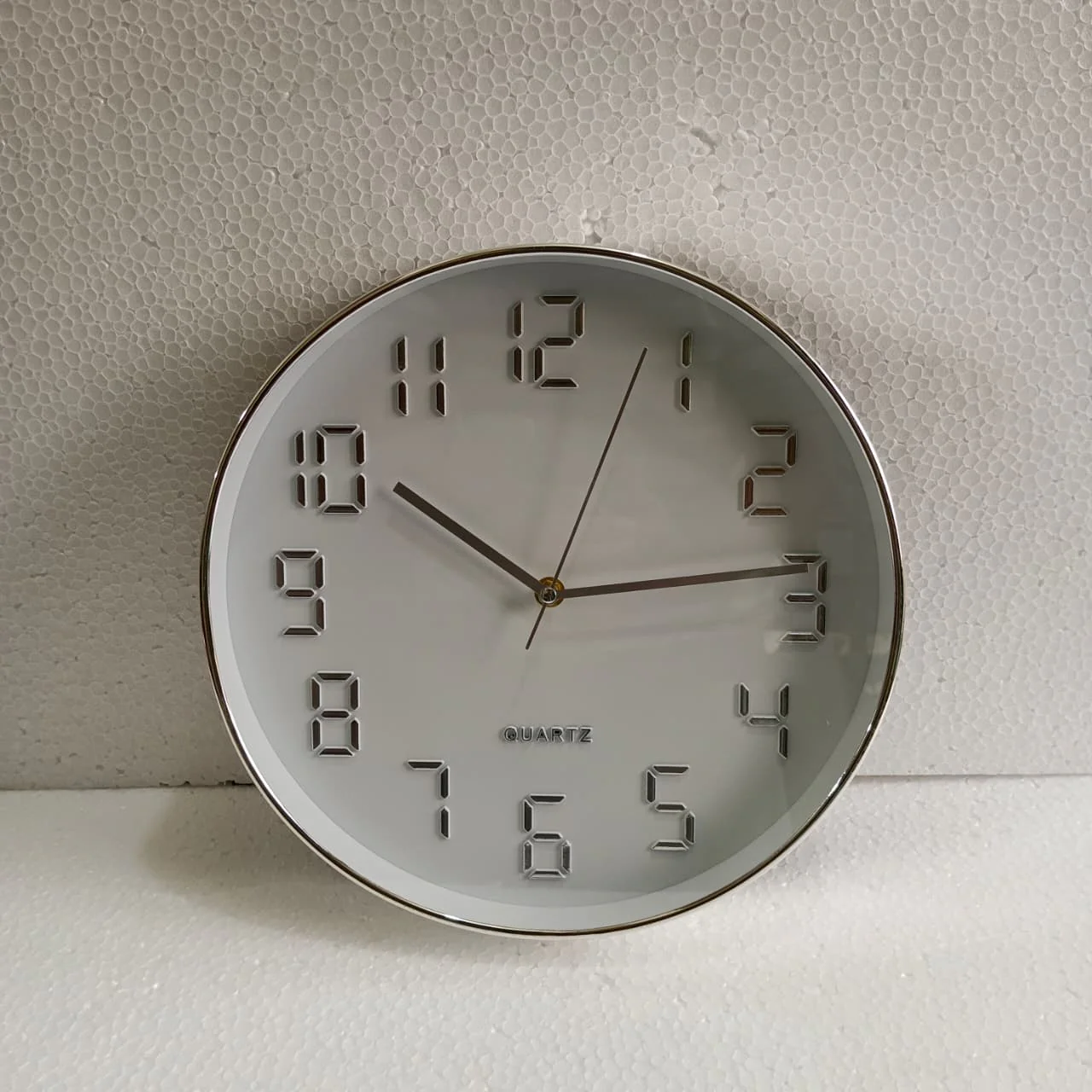 Metallic Wall Clock - Image 3