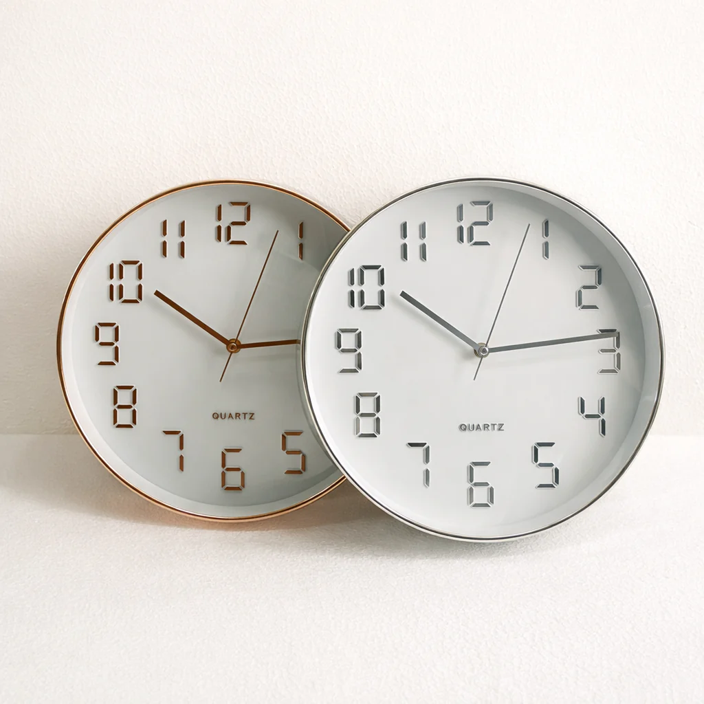 Metallic Wall Clock - Image 4