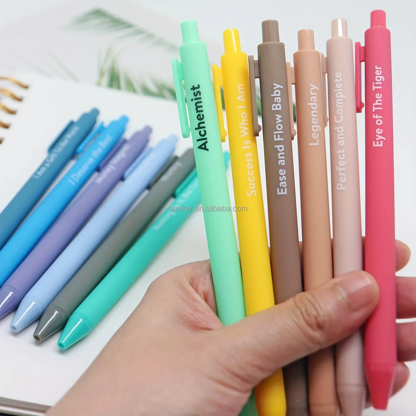 Rainbow Colors Motivational Gel Pen - Image 6