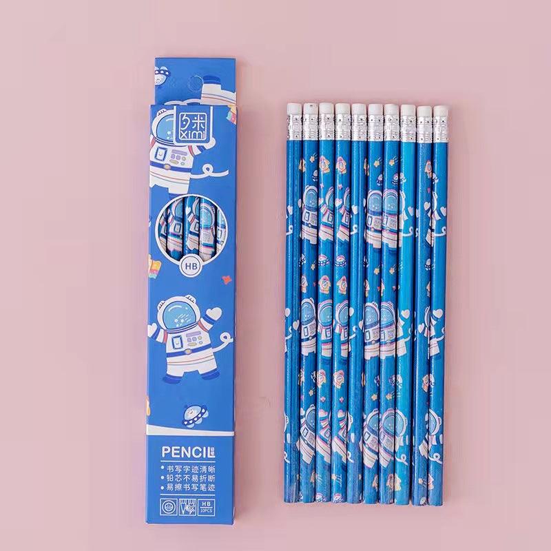 Space Theme HB Pencils (10pcs) - Image 3