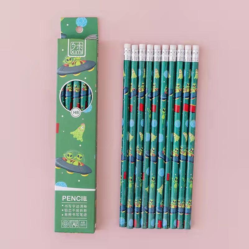 Space Theme HB Pencils (10pcs) - Image 4