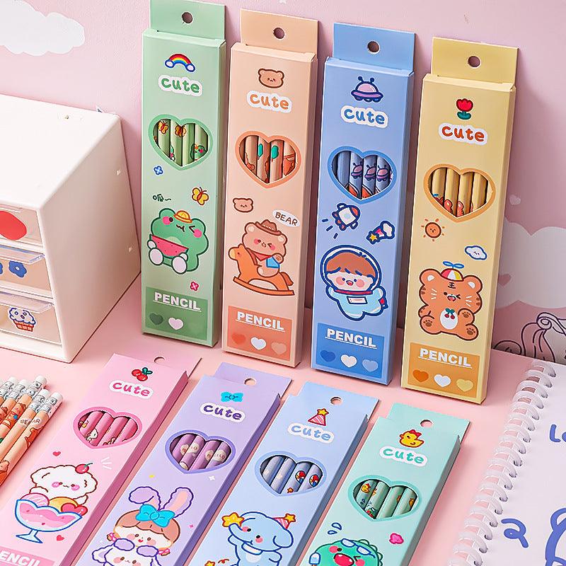 Cartoon Theme HB Pencils (6pcs) - Image 10