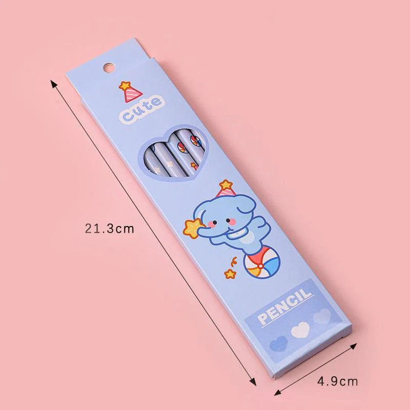Cartoon Theme HB Pencils (6pcs) - Image 4