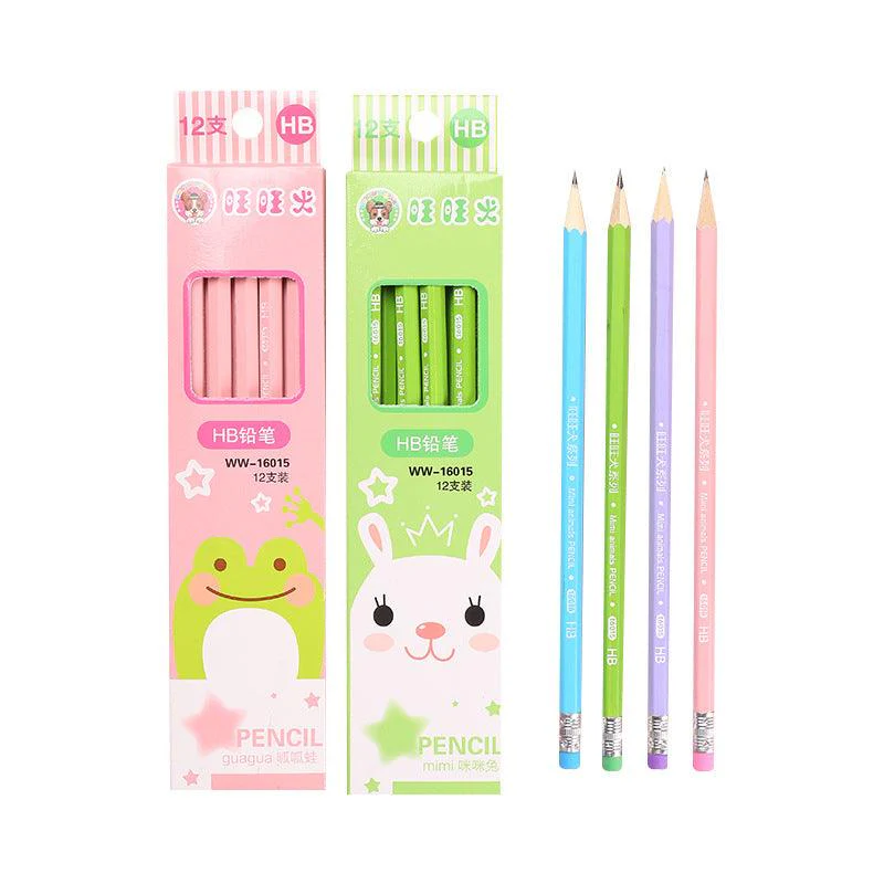 Animal Theme HB Pencils (12pcs) - Image 4