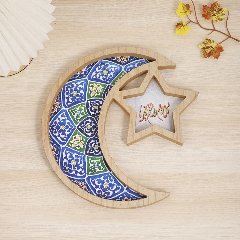 Printed Wooden Arc Serving Platter - Image 10