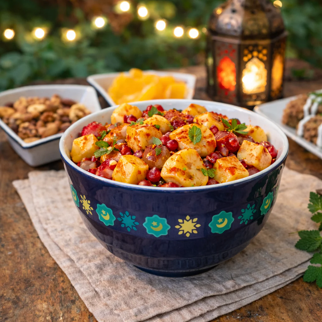 Ramadan Crescent & Star Ceramic Bowl - Image 4