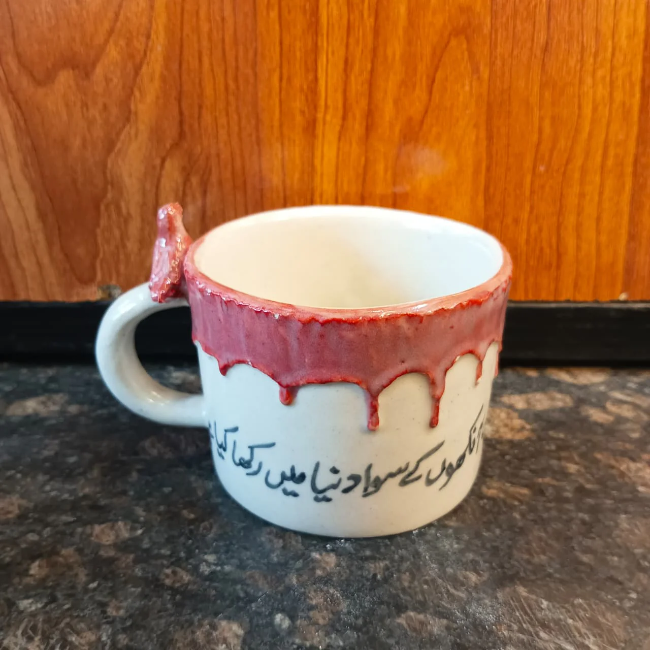 Artisan Handmade Mug with Urdu Typography - Image 12