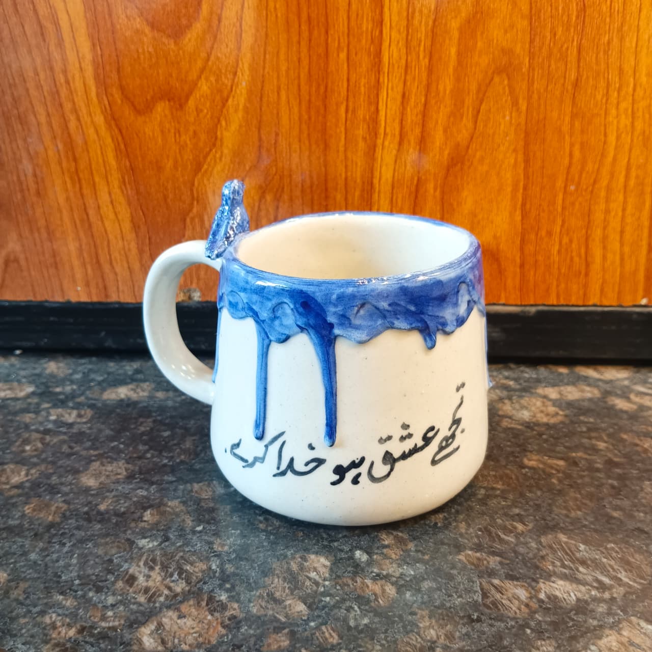 Artisan Handmade Mug with Urdu Typography - Image 5