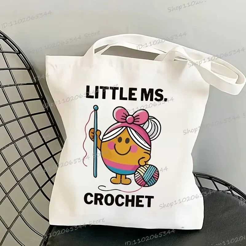 Ms Crochet- Multipurpose Canvas Tote Bag - Image 4
