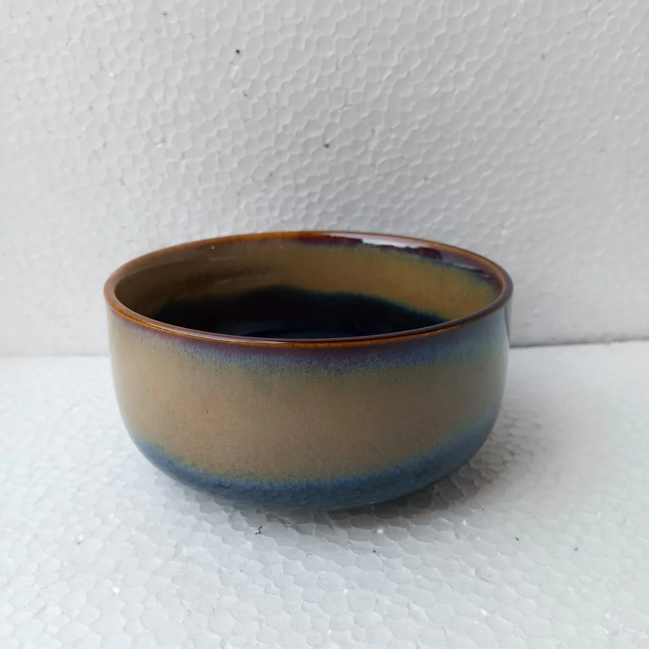 Reactive Glaze Ceramic Bowl (5 inch) - Image 5