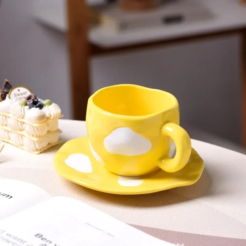 Cloud Dream Ceramic Mug with Coaster (300ml) - Image 9