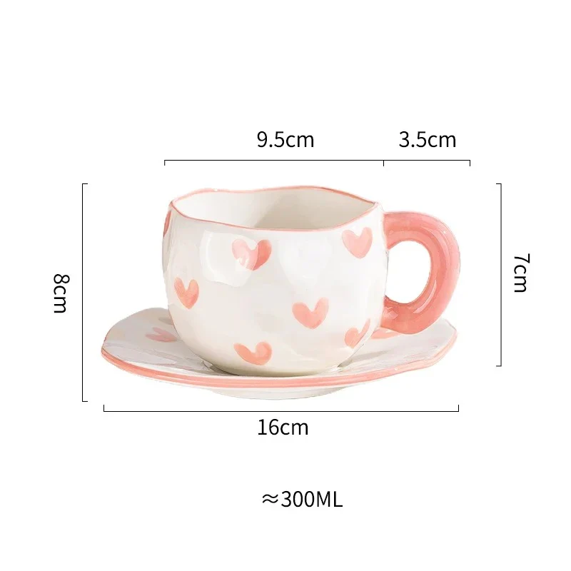 Hearty Ceramic Mug with Coaster (300ml) - Image 5