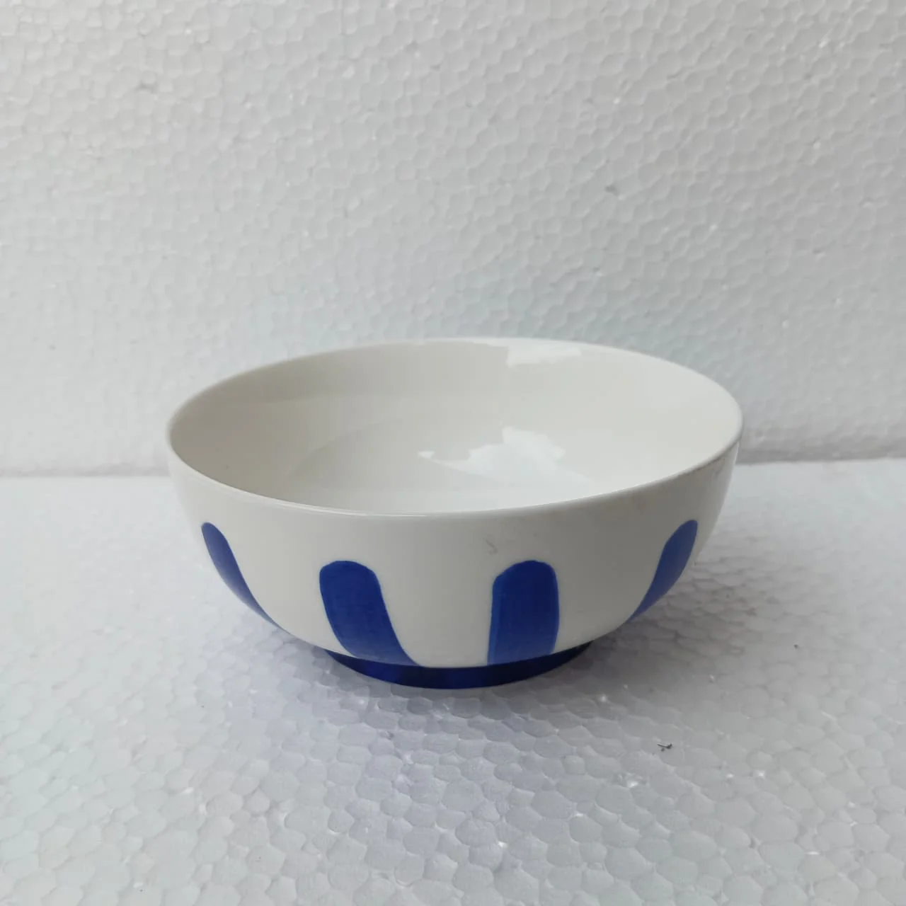 Striped Ceramic Serving Bowl (6 inches) - Image 5