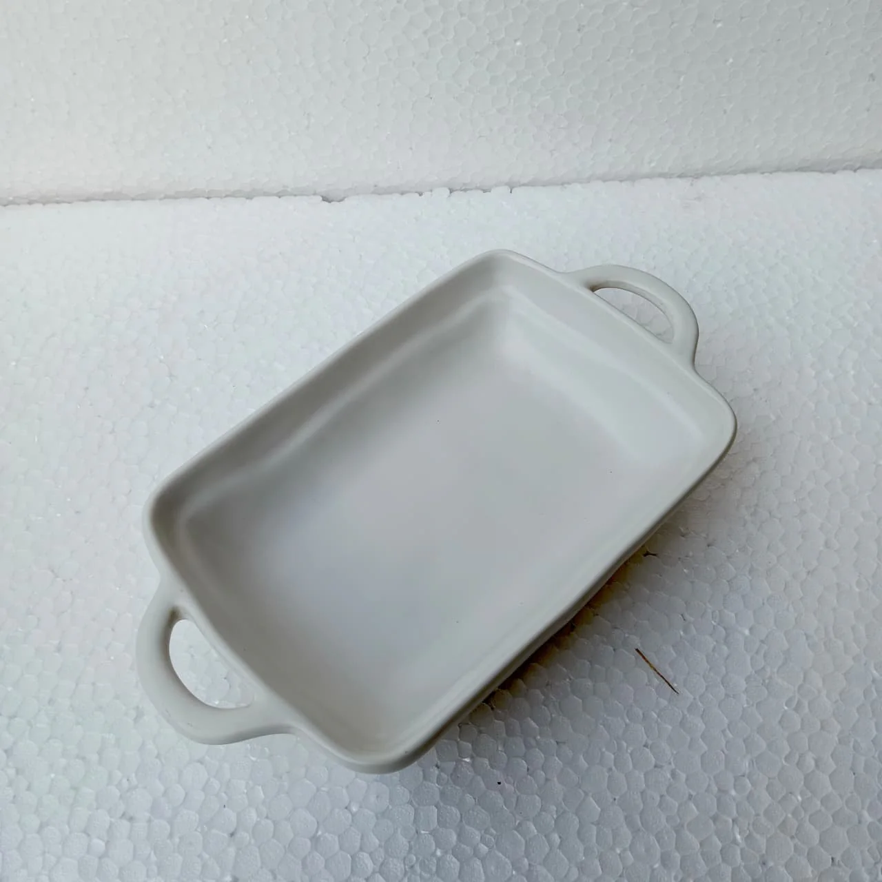 Rectangular Ceramic Serving Dish with Handles (9 inches) - Image 5