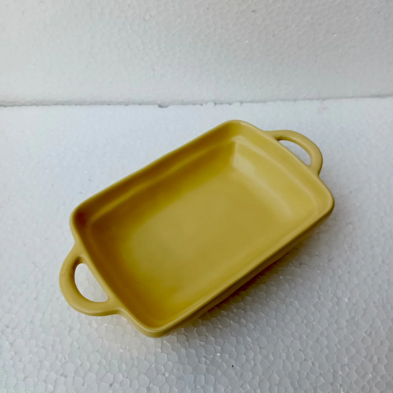 Rectangular Ceramic Serving Dish with Handles (9 inches) - Image 7