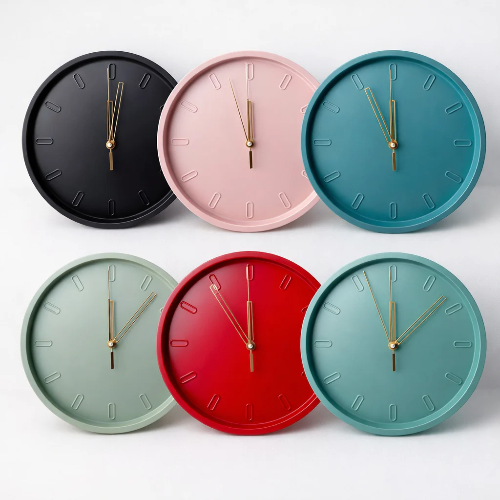 Minimalist Matte Wall Clock - Image 3