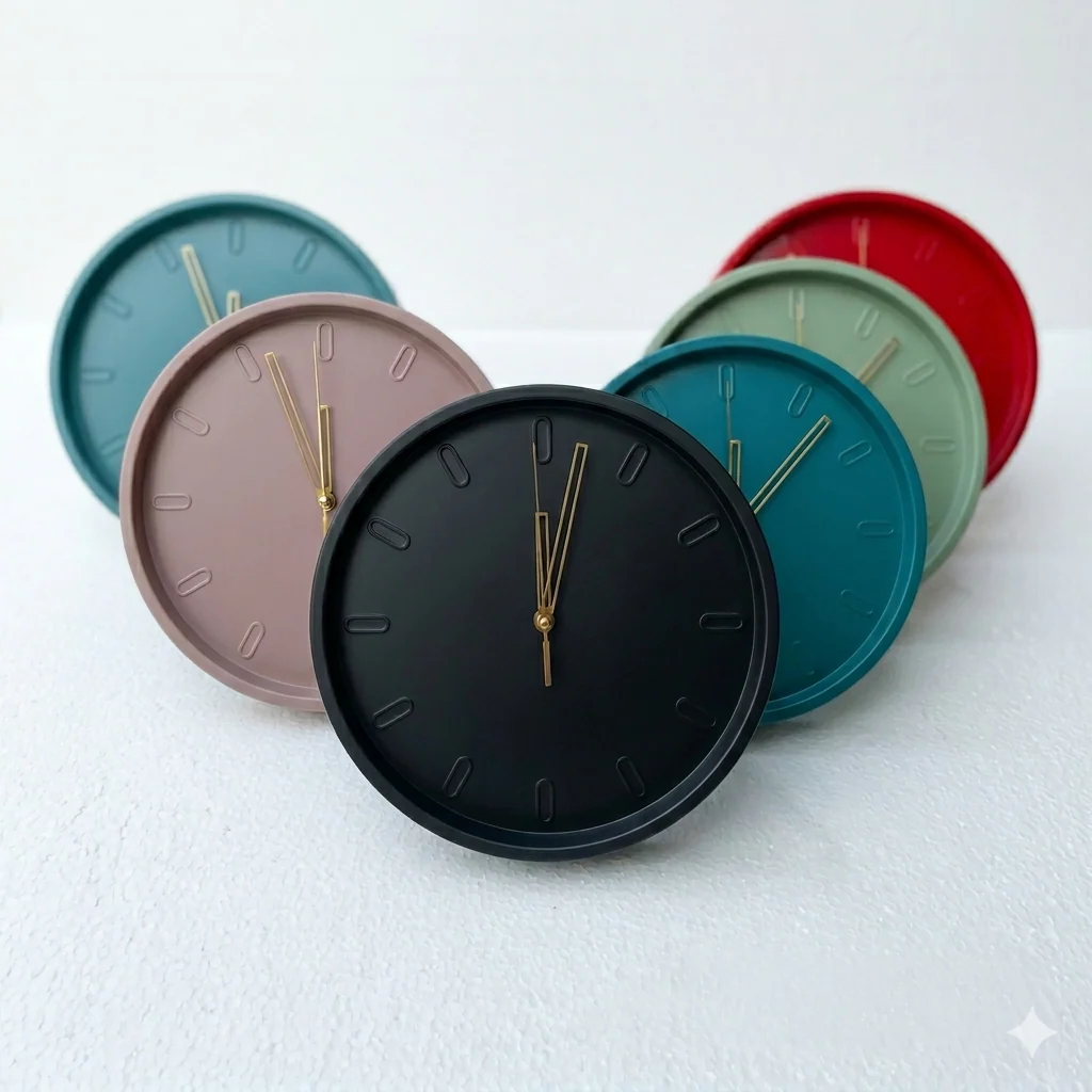 Minimalist Matte Wall Clock - Image 4