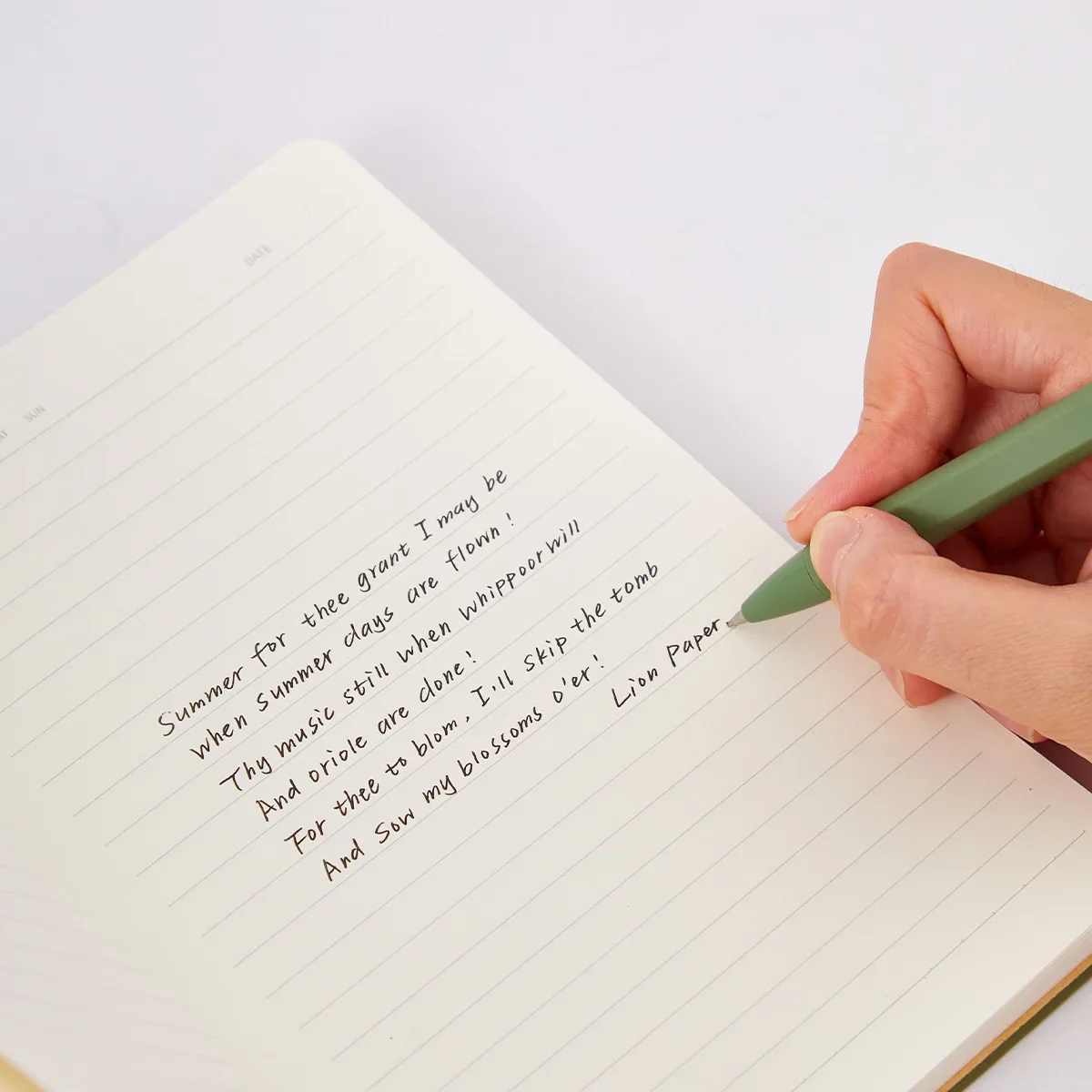 Minimal Narrow-Lined Notebook (A5) - Image 2